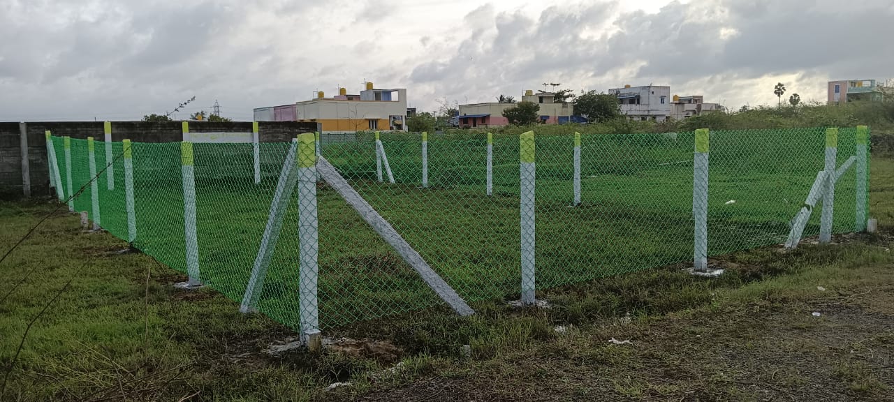 Green Chain Link Fencing